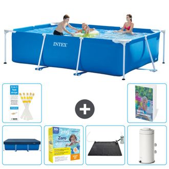 Intex Piscina Con Estructura Rectangular - 300x200x75 Cm - 7-piezas S103