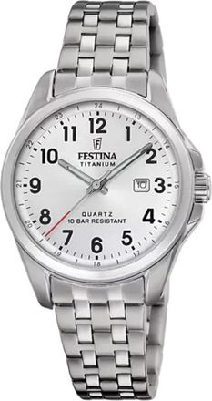 Festina Calendario Titanium - unisex - Horloges - Grijs - ONE Size - Accessoires