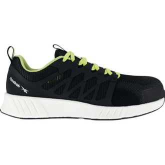 Reebok Scarpa di sicurezza Fusion Flexweave Work S1 P44 Nero/verde/bianco Reebok