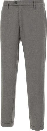 Re-hash Mucha 10G Broeken - Heren - Slim Fit Broeken - Grijs - W34 - Wol - Broeken