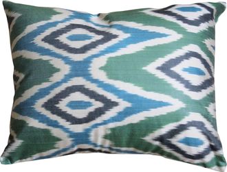 Les-Ottomans Coj&iacute;n de Seda Ikat