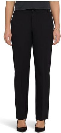 NYDJ Bella Trouser Pants Womens Dress Pants Black : 14 31, Elastane/Nylon/Viscose