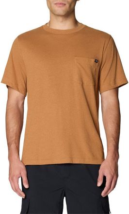 Mountain Hardwear On Edge Organic Cotton & Hemp T-Shirt in Copper Clay at Nordstrom, Size X-Large