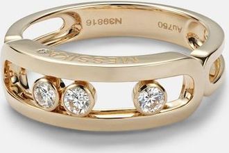 Messika Anello Move Classique in oro 18kt con diamanti