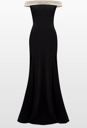 Jenny Packham Enigma Dress in Liquorice at Nordstrom, Size 18 Uk