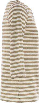 Majestic Filatures T-shirt con scollo a barca - Toni neutri