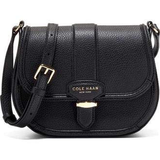 Cole Haan Marina Saddle Crossbody Bag in Black at Nordstrom Rack