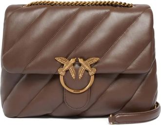 Pinko Borsa a tracolla trapuntata - Marrone