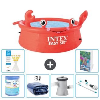 Intex Piscina Easy Set Redonda - Cangrejo - 183x51 Cm - 7-piezas S27