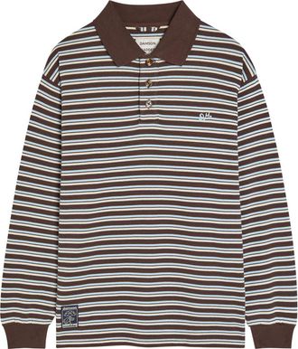 Damson Madder Remie Striped Cotton Rugby top - Multicoloured - 10 (UK10 / S)