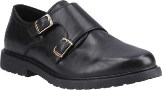 Hush Puppies Verity Leather WoMens Black Shoes - Size UK 3