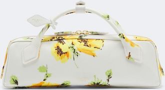 Alaia Ala&iuml;a Borsa a mano Le Teckel con stampa floreale