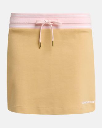 Casablanca Punto Drawstring Mini Skirt