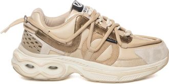 No Name Willo Runner - Dames - Sneakers - Beige - 37 EU - Su&egrave;de - Schoenen