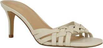 Calvin Klein Wendine Slide Sandal in Ivory at Nordstrom, Size 8.5