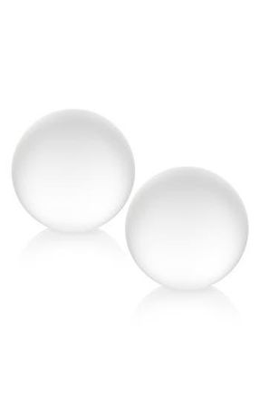 Zodax Frosted Decorative Set of 2 Crystal Balls at Nordstrom Rack