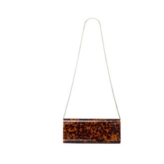 Jimmy Choo London Tortoiseshell Acrylic - female - Jimmy Choo - Cross Body Bags - Brown - ONE SIZE - Bags