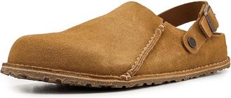 Birkenstock Lutry 365 - Suede Mens Clog/Mule Shoes Mink : EU 43 (US Mens 10-10.5) M