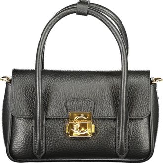 Coccinelle C-Me Lock Mini Tote Bag - Dames - Handtassen - Zwart - ONE Size - Leer - Tassen