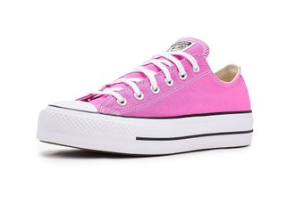 Converse Chuck Taylor All Star Lift Platform Low Top Womens Shoes Shocking Orchid/White/Black : 10.5 B - Medium, Canvas