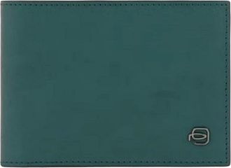 Piquadro Wallets & Cardholders, male, Green, ONE SIZE, Wallet with document holder