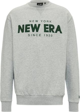 New Era Heritage Sweatshirt - Heren - Sweatshirts - Grijs - XS - Katoen - Hoodies & sweatvesten
