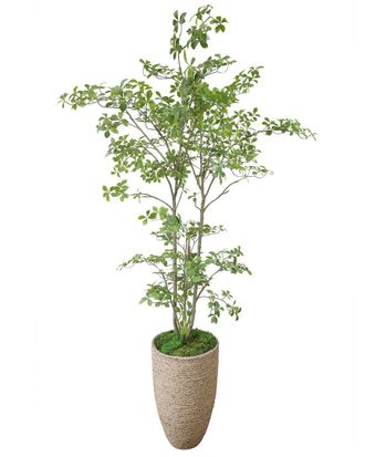 Creative Displays Inc. Handmade Faux Bonsai Tree In Strawgrass Planter
