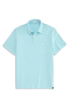 Vineyard Vines Surf Pima Cotton Polo in Sea Splash at Nordstrom, Size Xx-Large