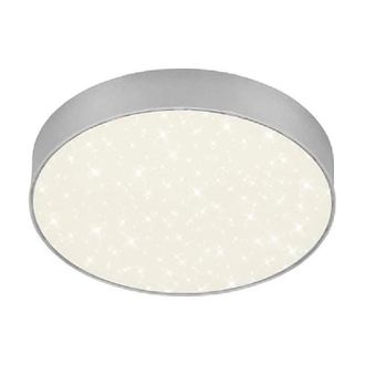 Briloner Plafoniera Led Flame Star 21 Cm 16w 1600lm Efecto Cielo Estrellado Argento