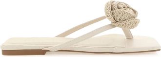 Billini Womens Idella Slide Sandal In Cream Crochet