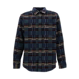 Portuguese Flannel Casual Shirts, male, Multicolor, L, Over Shirt