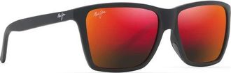Maui Jim Sungles - Dames - Zonnebrillen - Rood - 57 MM - Accessoires