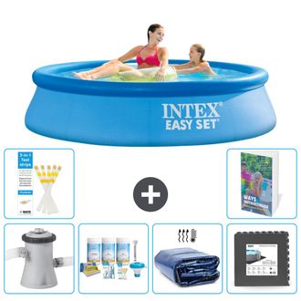 Intex Piscina Easy Set Redonda - 244x61 Cm - 7-piezas S233