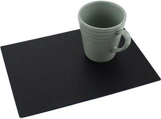 OEM Salvamanteles De Silicona Antideslizante Y Resistente Al Calor Para Escritorio Infantil Y Mesa De Cocina - Negro
