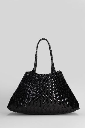 Dragon Diffusion Santa Croce Big Tote In Black Leather