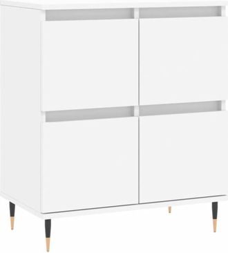 vidaXL Sideboard White 60x35x70 cm Engineered Wood vidaXL