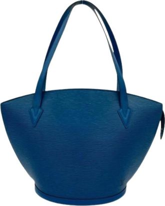 Louis Vuitton Pre-owned Shoulder Bags, female, Blue, Size: ONE SIZE Pre-owned Leather louis-vuitton-bags