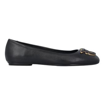 Pinko Pinko, Schoenen, Dames, Zwart, 38 EU, Leer, MAX 03 Ballerinas