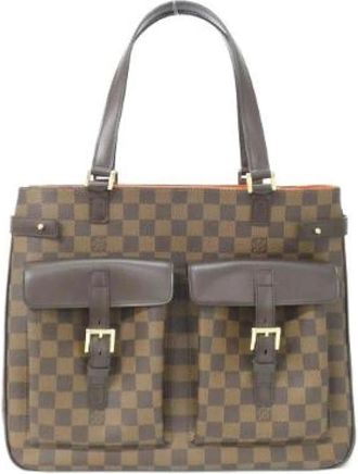 Louis Vuitton Pre-owned Tote Bags, female, Brown, Size: ONE SIZE Pre-owned Vintage Canvas Tote Bag