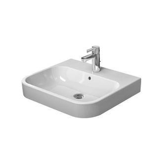 Duravit Duravit Happy D.2 Lavabo Con Rebosadero 600x505mm 3 Orificios Para Grifer&iacute;a Blanco