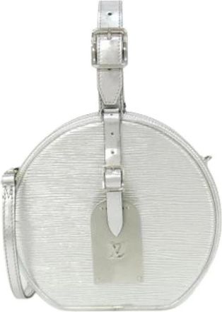 Louis Vuitton Pre-owned Mini Bags, female, Gray, Size: ONE SIZE Pre-owned Petite Boite Chapeau