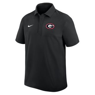 Nike Georgia Nike Mens Dri-FIT College Polo in Black | 03BD00ANGB-QKK