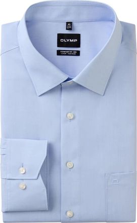 Olymp Olymp, Overhemden, Heren, Blauw, 3Xl, Blauw Zakelijk Overhemd