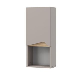 Vicco Mobile bagno Marelle, Grigio, 30 x 67 cm con porta e vano aperto