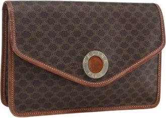 Celine Pre-owned Clutches, female, Brown, Size: ONE SIZE Pre-owned Vintage Clutch Bag