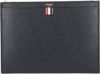 Thom Browne Tricolour Clutch Bag