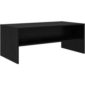 vidaXL Coffee Table Black Oak 100 x 50 x 40 cm Engineered Wood vidaXL