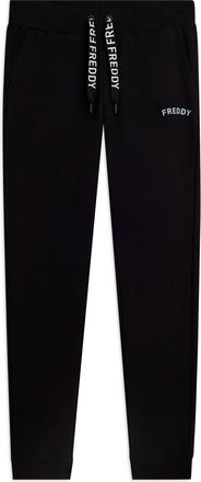 Freddy Pantaloni con Polsini in Costina e Logo FREDDY su coulisse