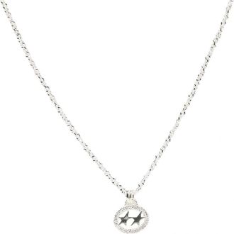 TwoJeys Superstar Ketting - unisex - Kettingen - Grijs - M - Katoen - Accessoires