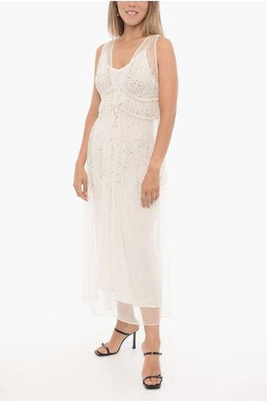 AllSaints Tulle Dress ROBYN with Sequins size 40